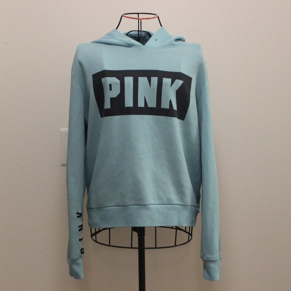 Light Blue Victoria's Secret PINK Hoodie
